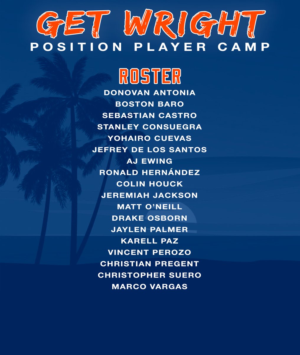 FCLMets's tweet photo. The 2024 season begins tomorrow ‼️

We have invited the following pitchers and position players to Port St. Lucie for our January development camps.

Ready to get rolling on a great year up and down the organization 💪 https://t.co/oYT6TSxUsV