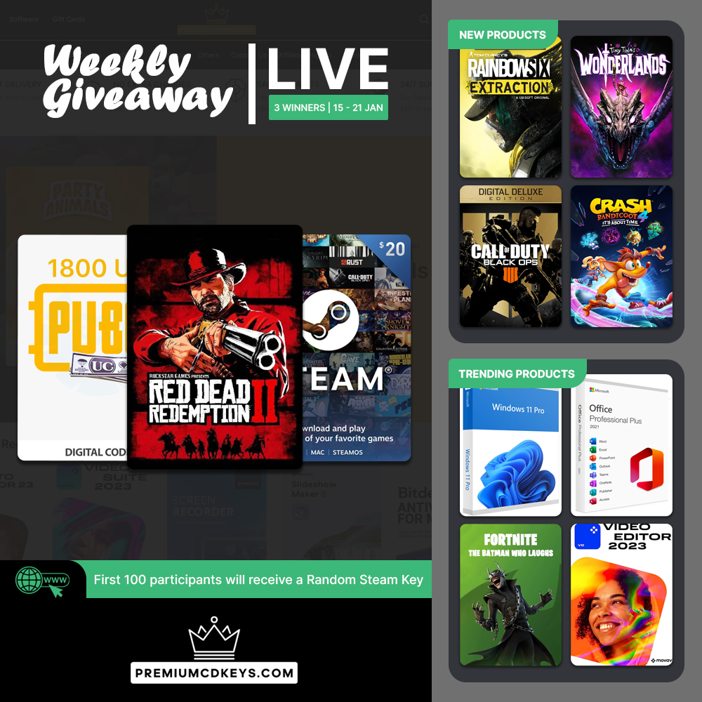 PremiumCDKeys.com tweet media