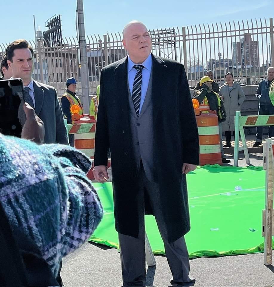 First look at Vincent D'Onofrio as Wilson Fisk in Daredevil: Born Again.

#DaredevilBornAgain #WilsonFisk #kingpin
