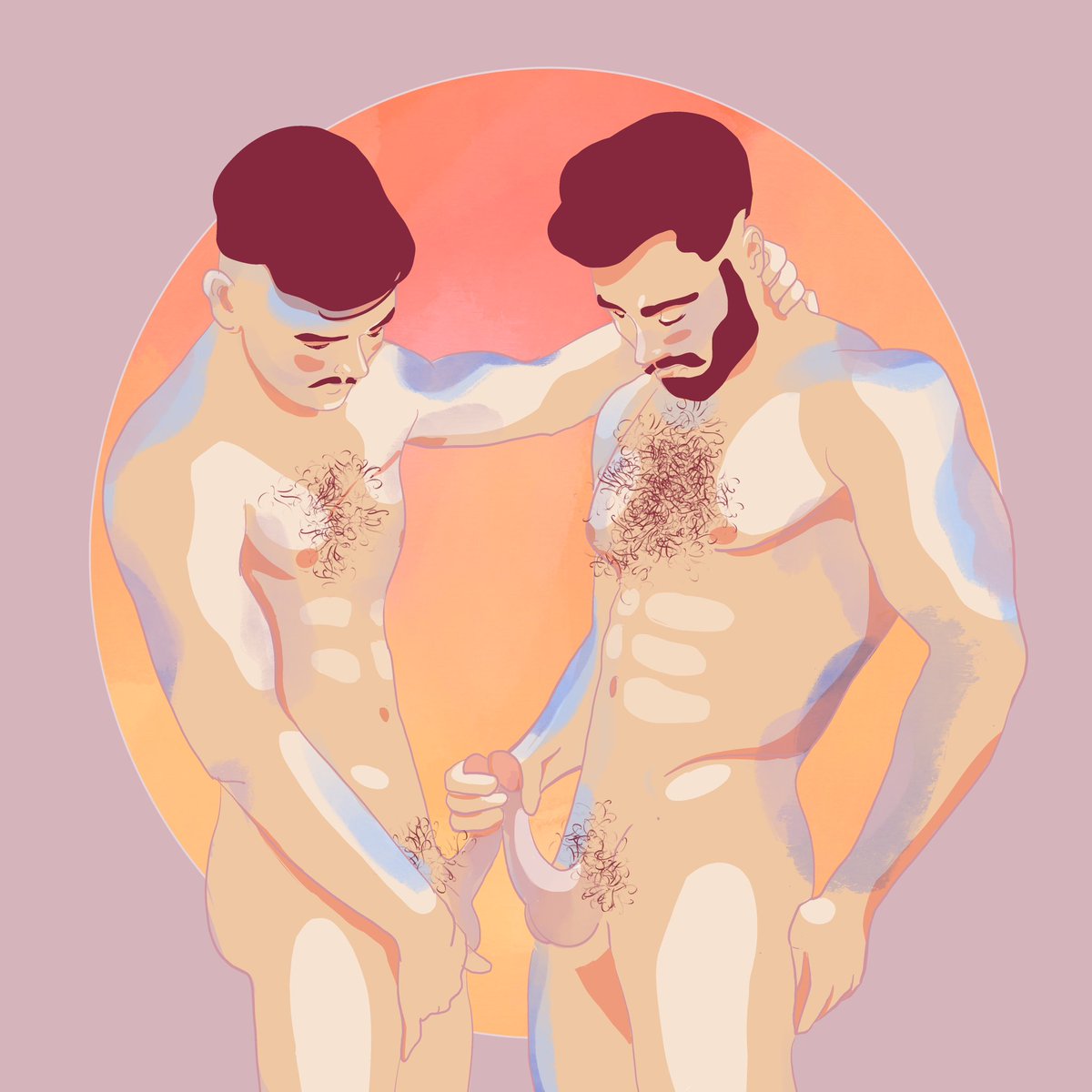 amourdesir_'s tweet photo. 🧔🏻‍♂️💕🧔🏻‍♂️
Desire to be with you

#gayillustration  #gaydrawing #gay #homoerotic #homoart #homoeroticart #maleillustration #queerart #queerartist #pride #gaymuscle #gaybody https://t.co/zcKvKVBEDC