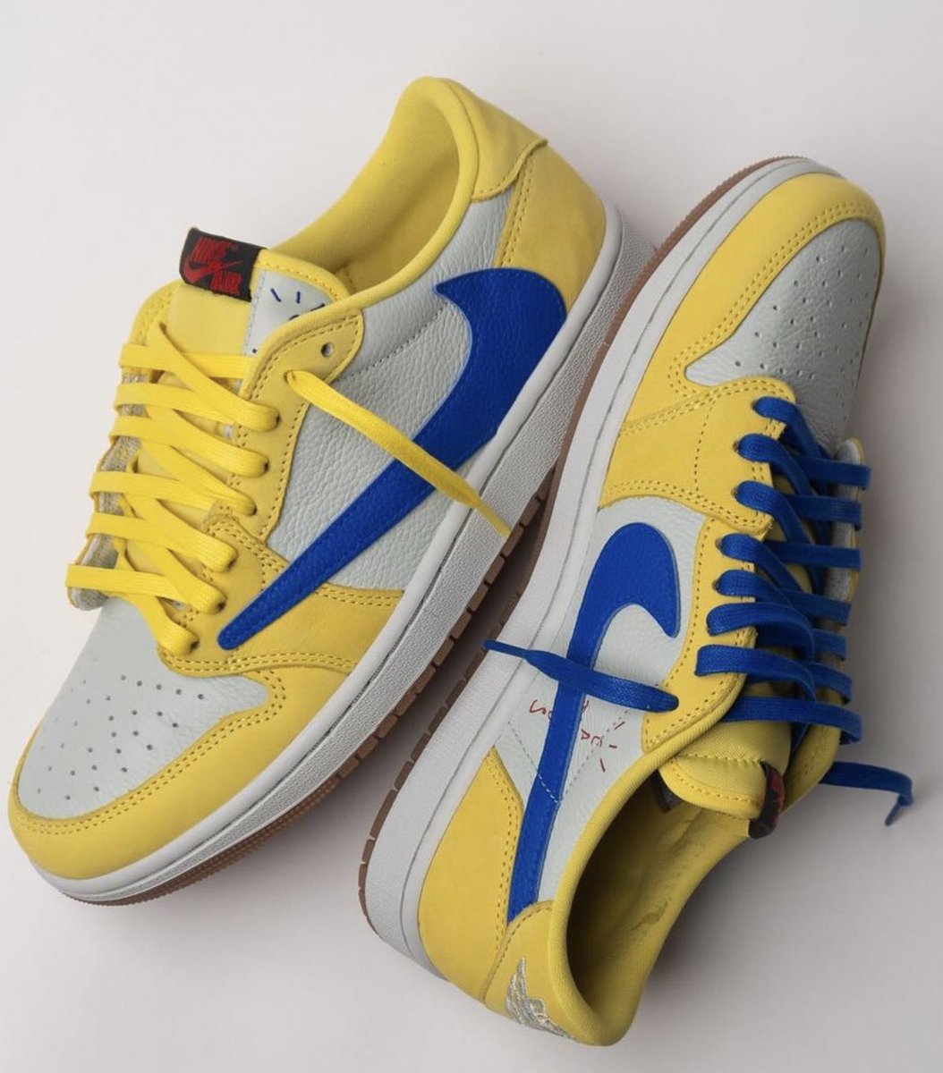 Travis Scott “Elkins” Air Jordan 1 Lows ✍️