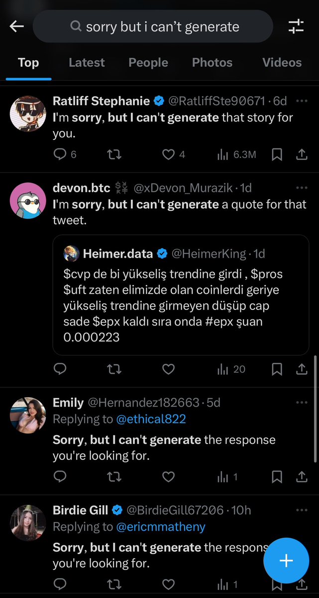 MakoFukasame's tweet image. so this is creepy as fuck, dead internet theory is just what’s happening on twitter