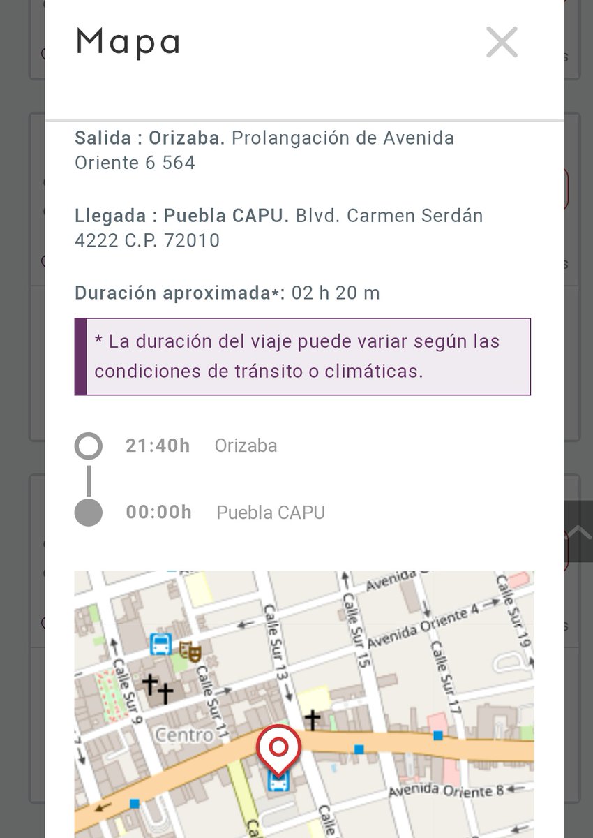 Heccentric's tweet photo. @tuADO Es la primera vez que visito Orizaba, Ver. Al comprar mis boletos de regreso (AU)  en su página web marcaba como punto de salida la terminal de ADO. Al llegar el personal de la central me informa que AU no presta servicio en dicha dirección y tuve que pagar como quedado https://t.co/7uncoavVew