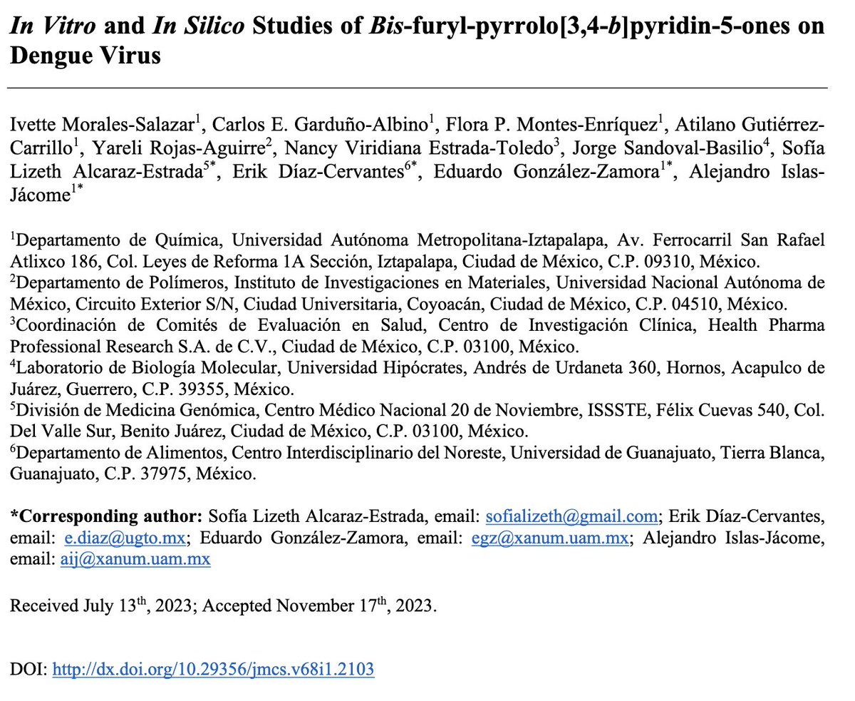 Departamento de Química UAMI tweet media