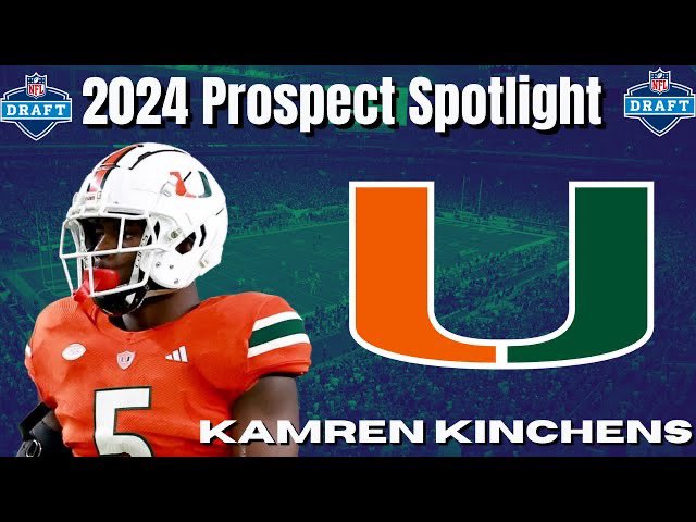 JwacReactions's tweet image. Miami has produced some solid DBs the last few years, and Safety Kamren Kinchens may be the best one

A super athletic, super versatile DB, how high should he go in the 2024 NFL Draft?

See:
youtu.be/2KXoun7iFps

#Miami #Hurricanes #MiamiFootball #NFL #NFLDraft