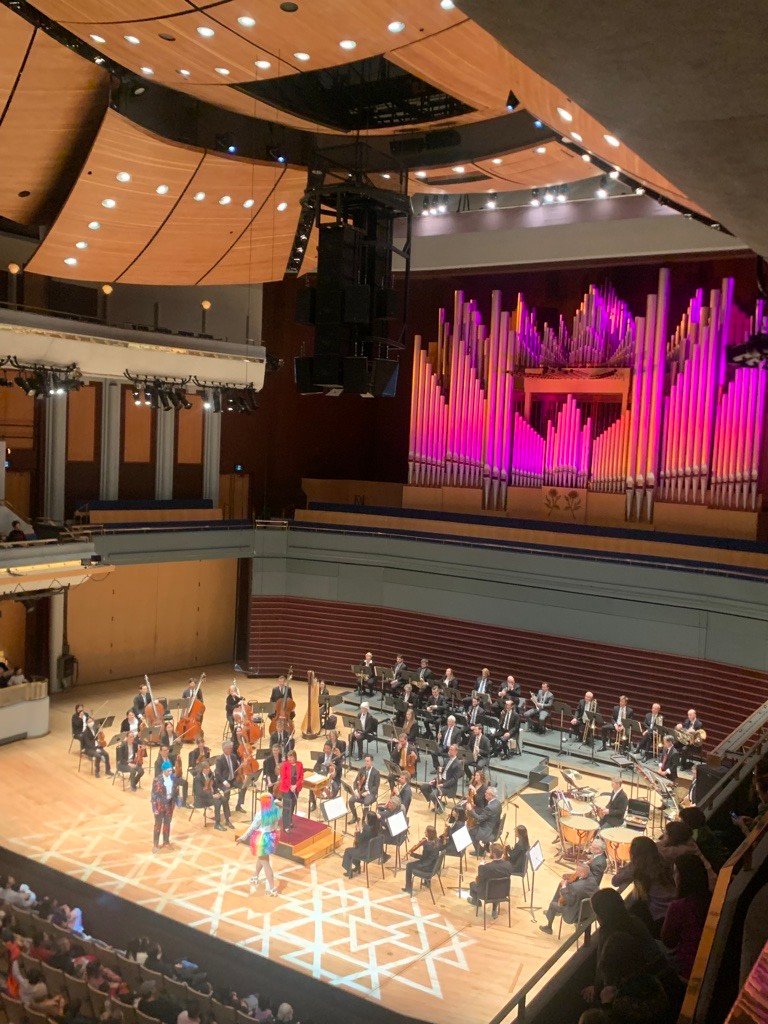 CalgaryPhil's tweet photo. Today's performance of Drag Storytime: Peter and the Wolf was truly magical despite the wintry conditions! ✨ 🐺

Special thanks to our guest artists, Aida Cupcake and The Frizz — and our concert partner @CalgaryPride. 💖 🌈 https://t.co/vuQW58ZrHe
