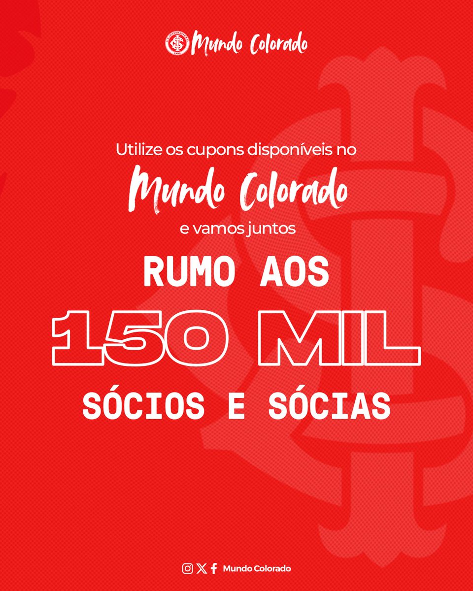 SCInternacional's tweet photo. O ano acabou de começar, mas Clube e torcida já estão mobilizados para fazer história. 💪🇦🇹

⚠️ Sócio(a): aproveita esse post para comentar 𝘁𝗲𝘂 𝗰𝗼́𝗱𝗶𝗴𝗼 na campanha Cada Um Traz Um. ⬇️

🔗 Não sócio(a): use os códigos para se associar: https://t.co/hDZ05LgGN7 https://t.co/ukEW38tIgt