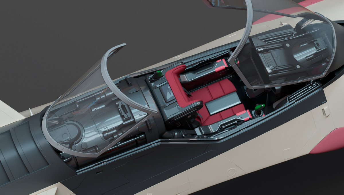 AndrewHodgson3D's tweet image. Have been working on the cockpit a bit