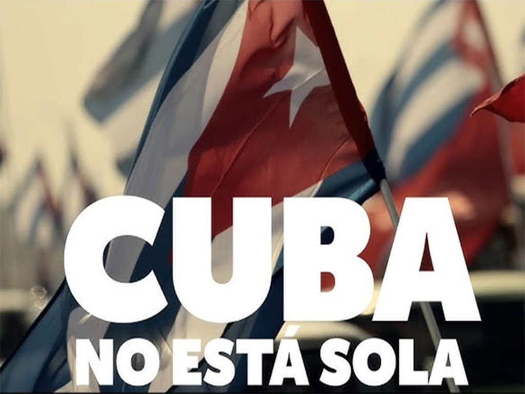 | #SentirPinero 🇨🇺💯❤️ #MejorSinBolqueo |

@Puentesdeamor1 convocó hoy a una Caravana internacional para el 28 de enero, que exigirá a Estados Unidos levantar el bloqueo y sacar a #Cuba de la lista de países patrocinadores del terrorismo. 

◾️acortar.link/uRqsJG