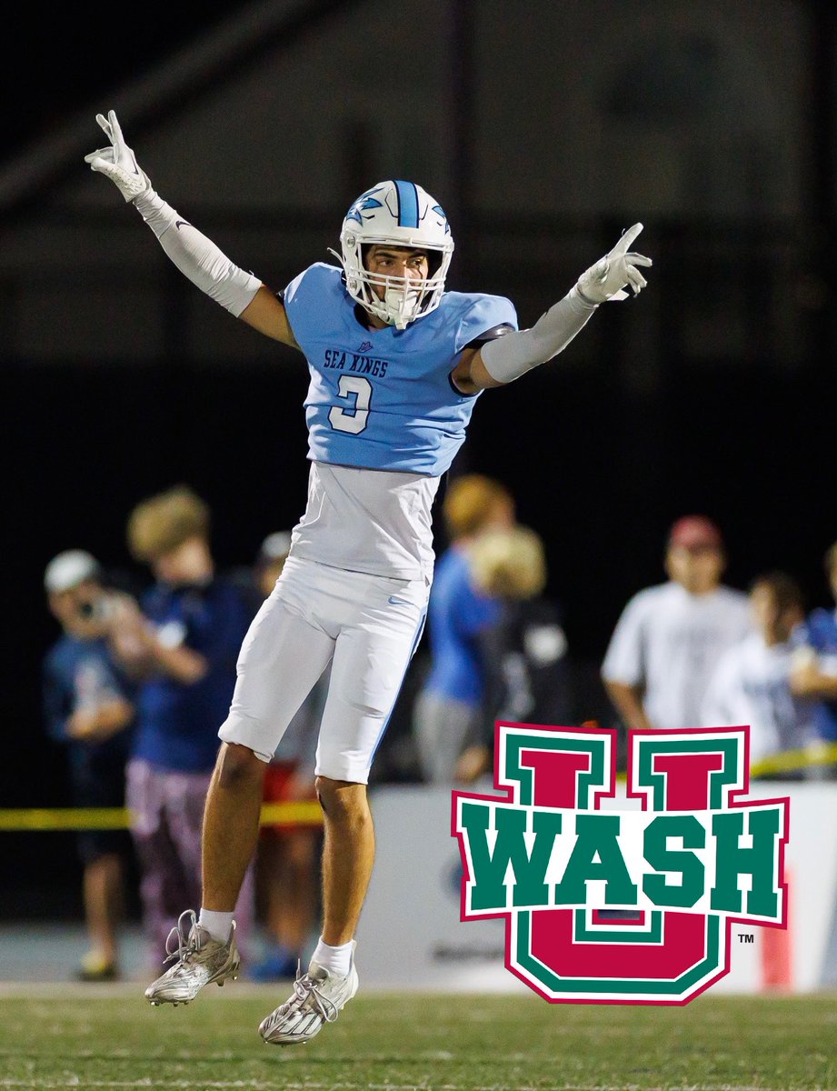 I’m very excited to announce my commitment to continue my academic and athletic career at WashU. Thank you to everyone that helped me along the way. @CDMFOOTBALL @Khettoc @cdmoshea @washufootball @CoachAaronKeen @kindboml