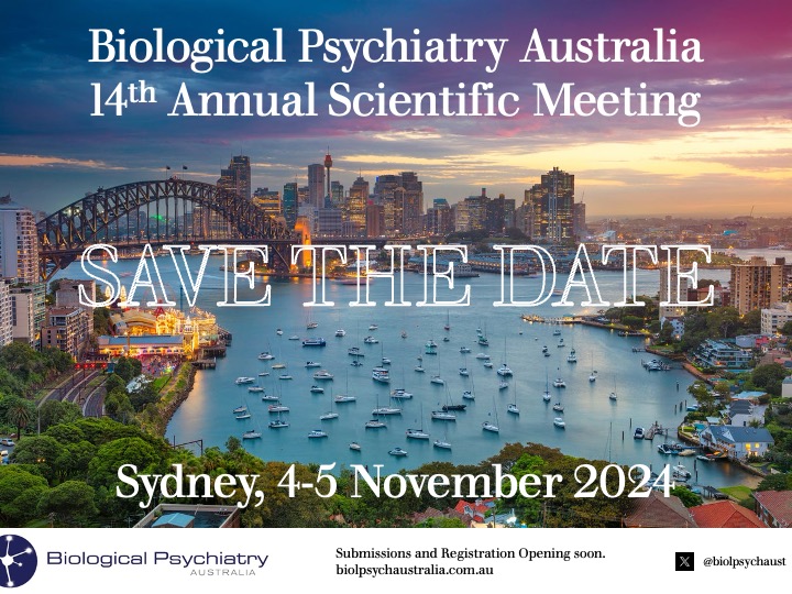 #BPA2024 <a href="/biolpsychaust/">Biological Psychiatry Australia</a>