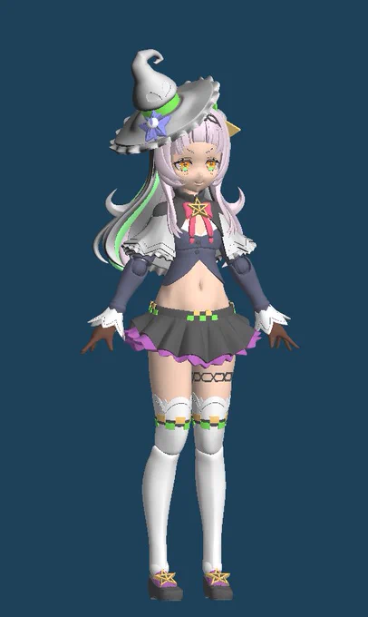 シオンたん原型完成しました!! 次はメルちゃんの原型に移ります～～!!