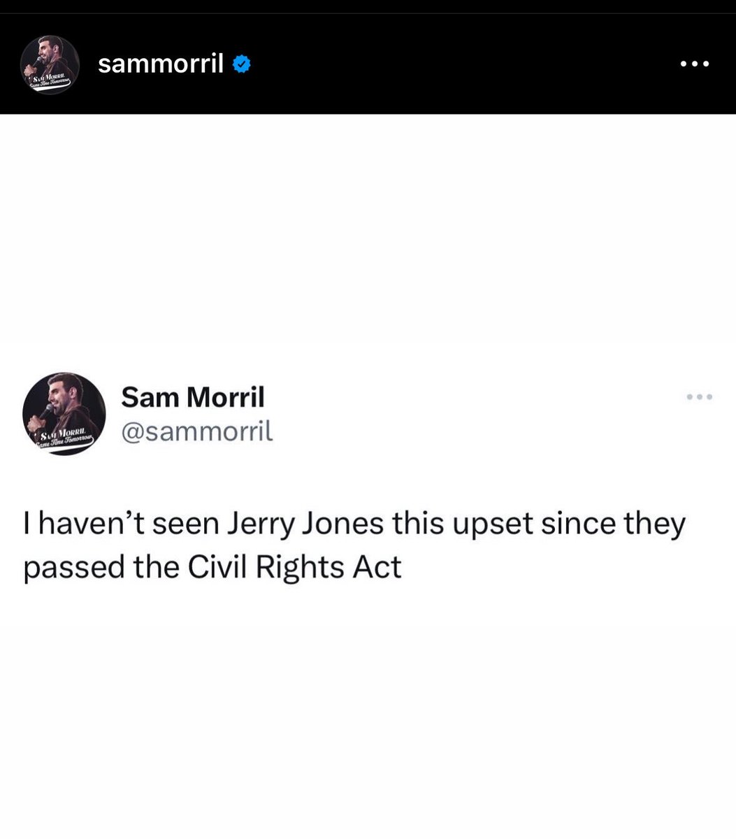 NFL Memes. More like Sam Morril memes.