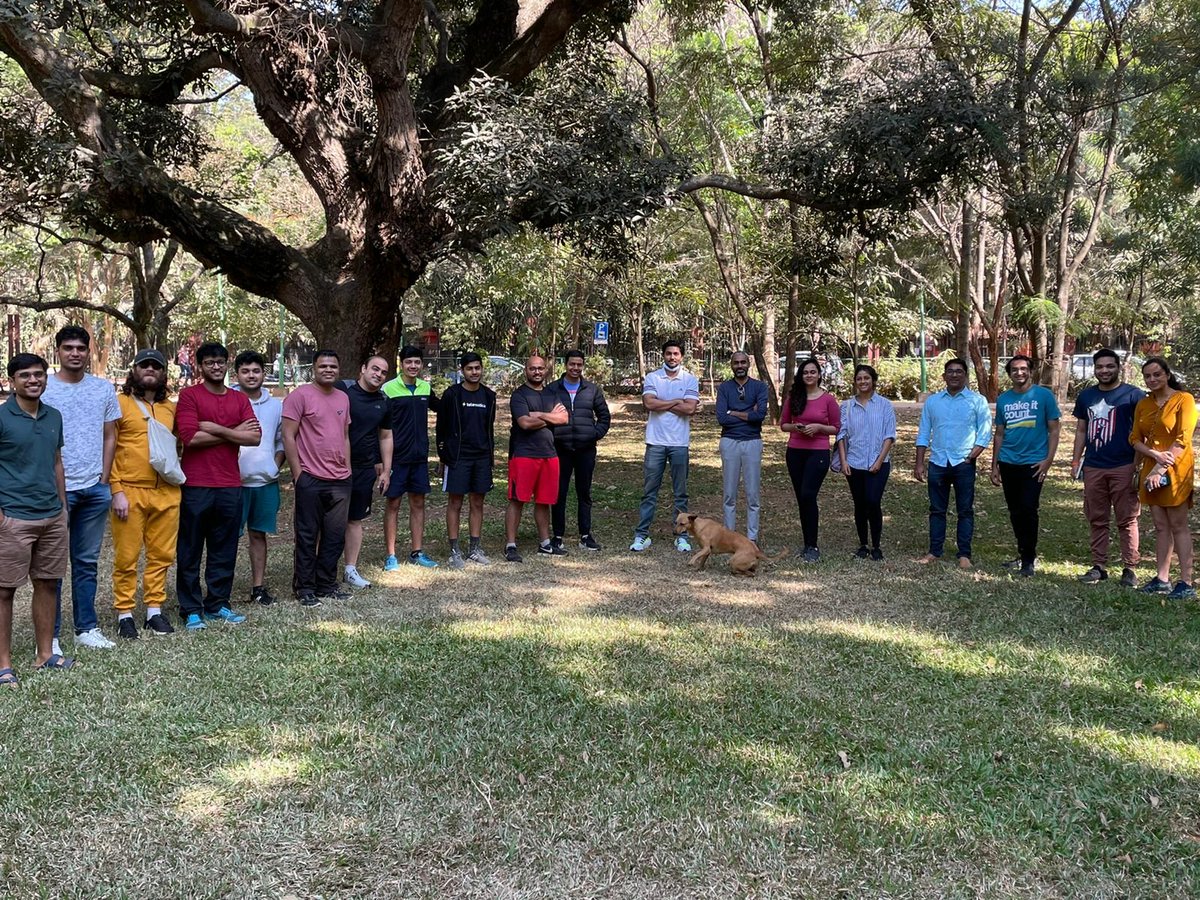 **BLR** Cubbon walk THIS weekend - Sat 7:30AM 20th Jan - back by popular demand! If you are a founder, this is one of the best ways to meet other founders / operators, have a casual walk + chat, & finish with a delicious breakfast sponsored by team @LightspeedIndia! DM for