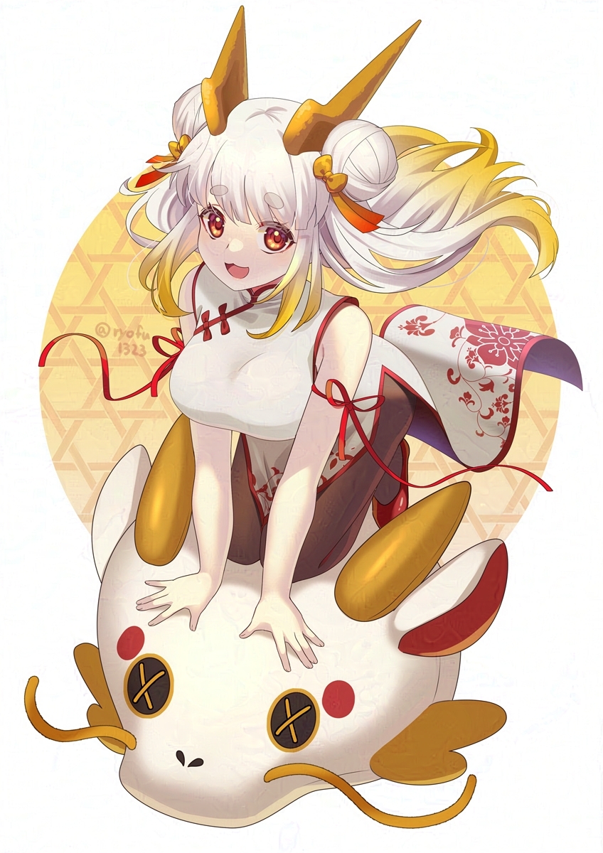「辰年ちゃん #オリジナル」|りょふ彦@絵仕事募集中のイラスト