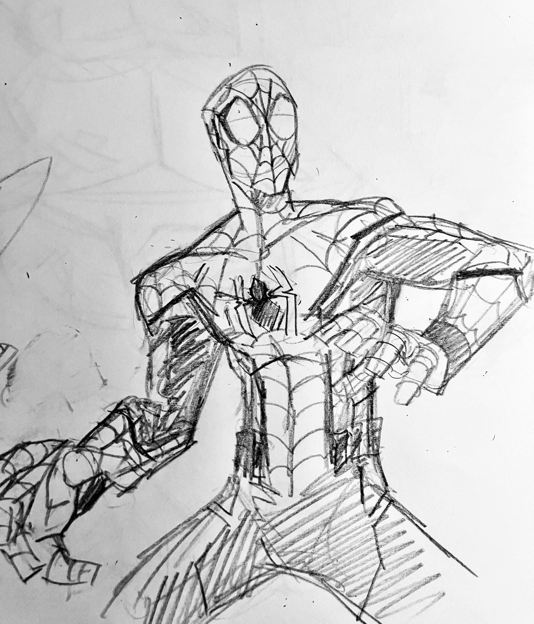 SpiderMan Drawing Tutorial | Spiderman, Spiderman drawing, Man sketch