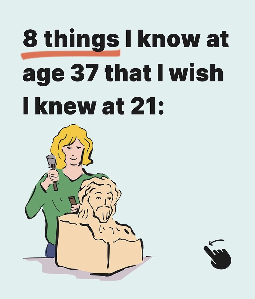 EntrepBuilder_'s tweet photo. 8 things I know at age 37 that I wish I knew at 21: https://t.co/aLXcmO9pQX