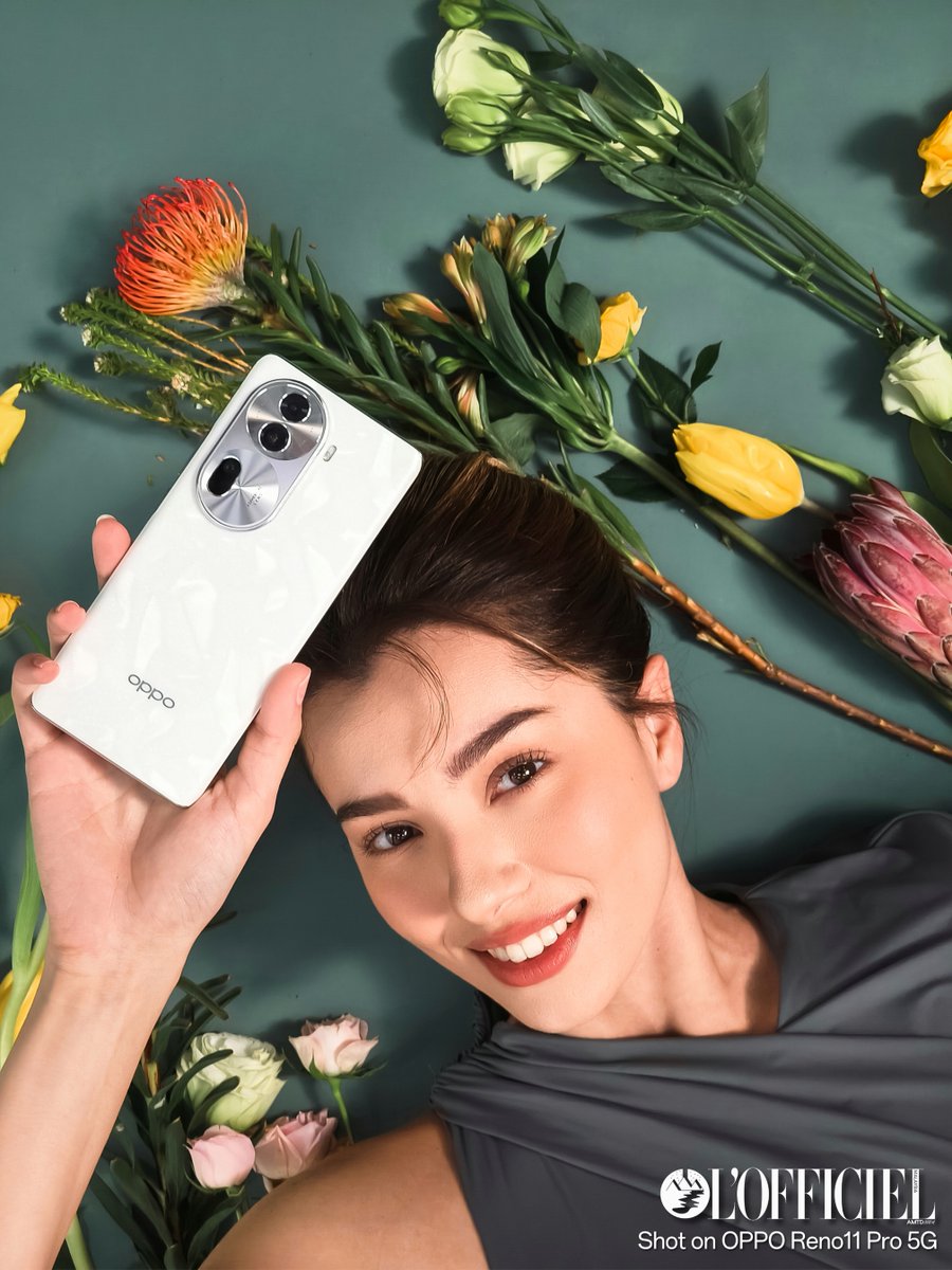 OPPOMalaysia's tweet photo. Stand out in every portrait like Amelia Henderson featured on L'Officiel Malaysia ✨ 

The #OPPOReno11Series5G #ThePortraitExpert is now available in Malaysia starting from RM1,899. Check it out now and seize free gifts worth up to RM476*.

🛒: https://t.co/DEWGY7hR8L
*T&amp;Cs Apply https://t.co/8mxiDVvW3g