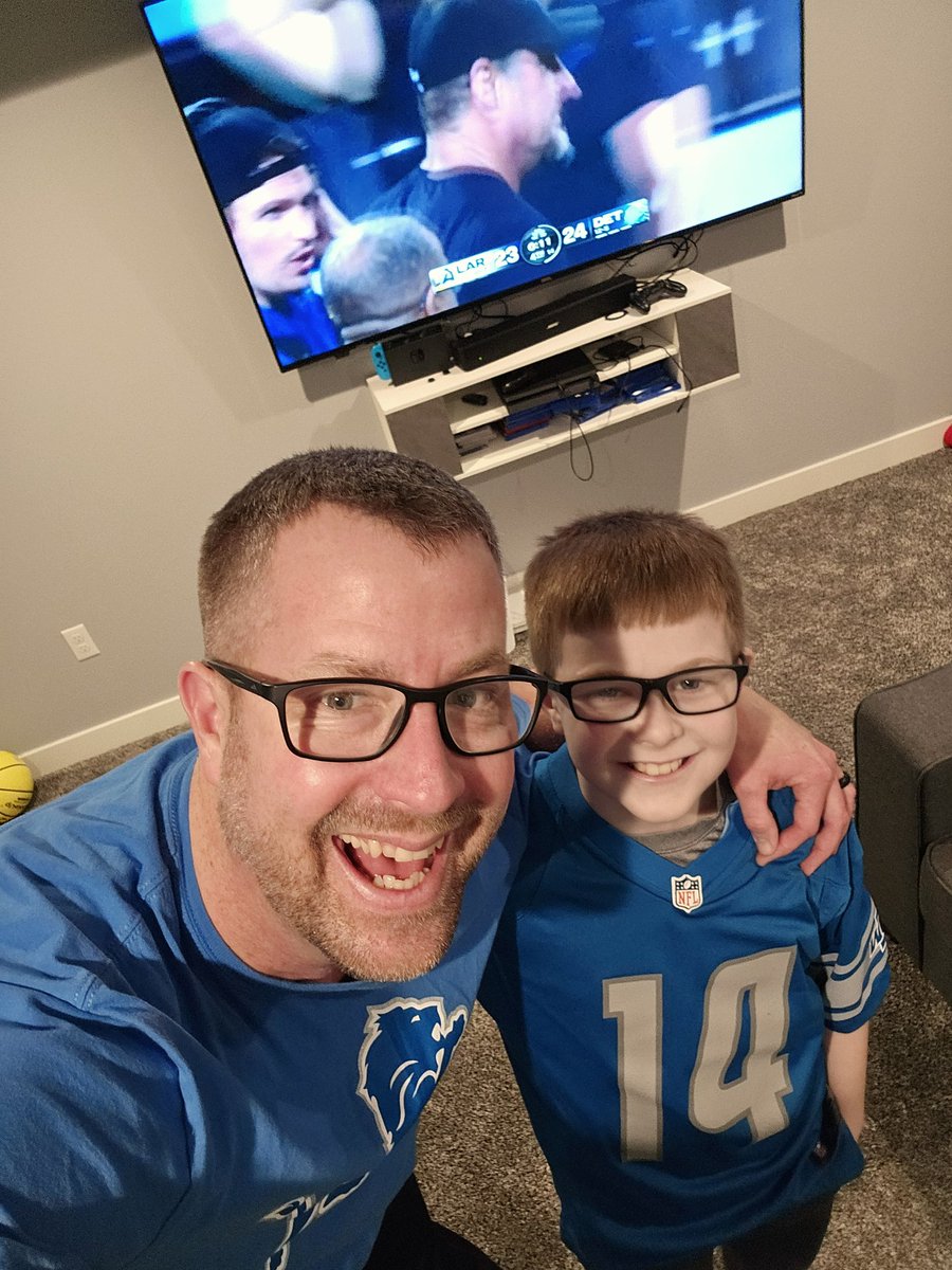 I was 10 the last time <a href="/Lions/">Detroit Lions</a> won a playoff game. My son is 10, so let's make this the norm and not make him wait as long.