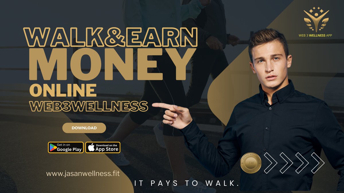JWSocial1's tweet photo. Walk and Earn - Your Path to Fitness Rewards‍🏃🏻‍♀️🚶‍♀️
Embark on a journey to a healthier, with the Web3Wellness app! Download Now - https://t.co/99BWF7cW6x
Website - https://t.co/vFm1av41DP
#webwellnessapp #wellness #healthy #jwtoken #getrewards #earnonlinemoney #workout #future https://t.co/ixDemheLYl