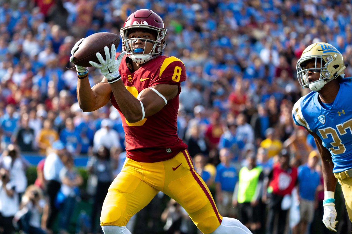 TrojanFBx's tweet image. Congrats former USC WR @amonra_stbrown on advancing to the the divisional round in the NFL playoffs!

Trojan Forever!⚔️

Fight On! ✌️