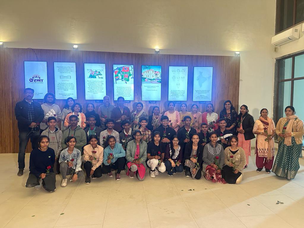 dpradhanbjp's tweet photo. Extend a hearty welcome to the first batch of students who have arrived in the heritage town of Vadnagar for the unique, one-of-a-kind, week-long learning experience under the #PrernaProgramme.
Prerna integrates the ethos of Bharatiyata with skills, creativity, innovation, science and technology and aims to cultivate leadership qualities, problem-solving attitude and a sense of national pride, as envisioned in the NEP 2020.
#PrernaProgramme is a tribute to the timeless wisdom, unyielding spirit and resilience of Vadnagar-one of the oldest living cities and also draws inspiration from the extraordinary life and achievements of PM @narendramodi ji. This immersive, future-focused educational experience at the cradle of civilisation will empower our #AmritPeedhi, accelerate their pathway towards becoming global citizens and also inspire them to be the torchbearers of Viksit Bharat.