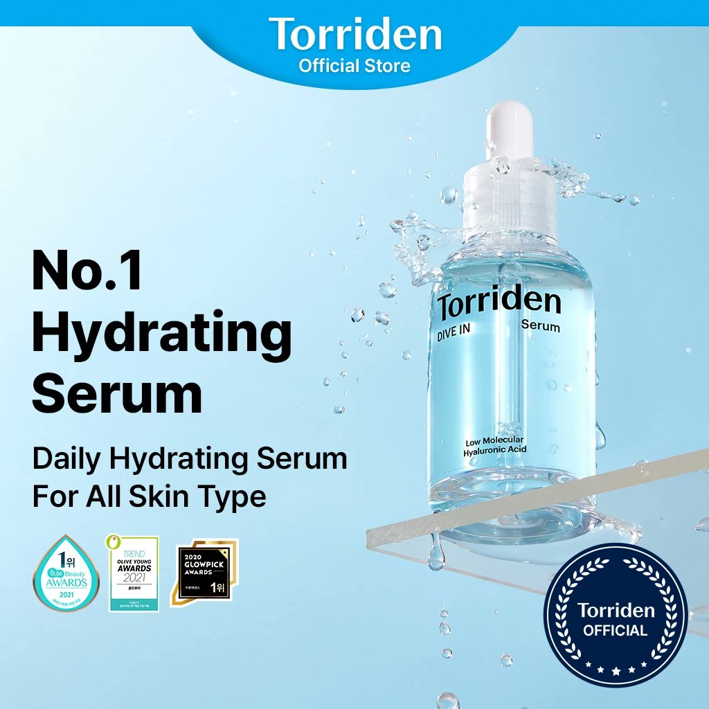 cegilshopping's tweet image. #1BEST-SELLING SKINCARE IN KOREA TORRIDEN Dive-In Low Molecular Hyaluronic Acid Series. Bisa dimix dengan foundation juga, loh! Biar kulit tetap lembab meski pakai produk make up yang matte!
🛒shope.ee/AKBXP9cPmG