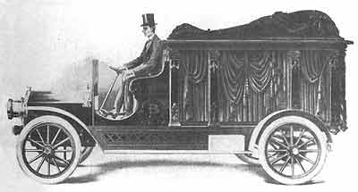 #CarHistory

On Jan 15, 1909, the first hearse with an internal combustion engine appeared at the funeral of Wilfrid A. Pruyn. 
It was H.D. Ludlow, the undertaker, who commissioned a customized vehicle to be built from the body of a horse-drawn hearse and the chassis of a bus.