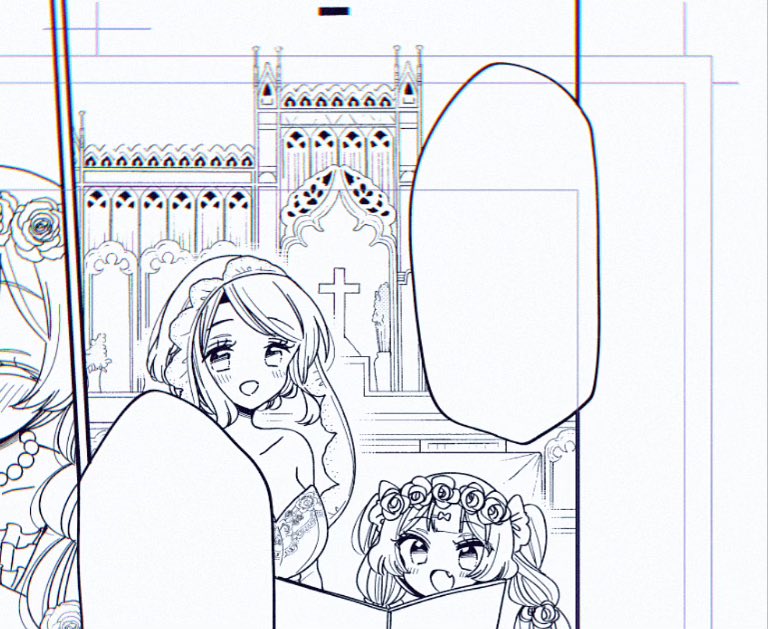 ネームOK来たので作画〜!
