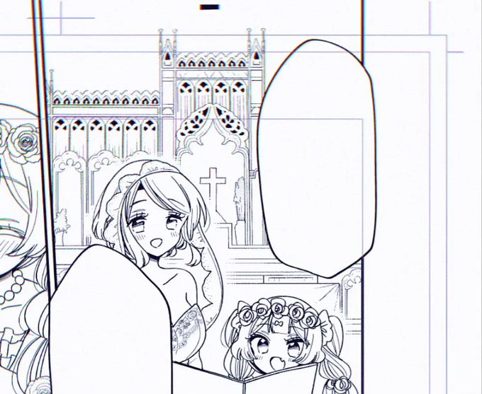 ネームOK来たので作画〜!