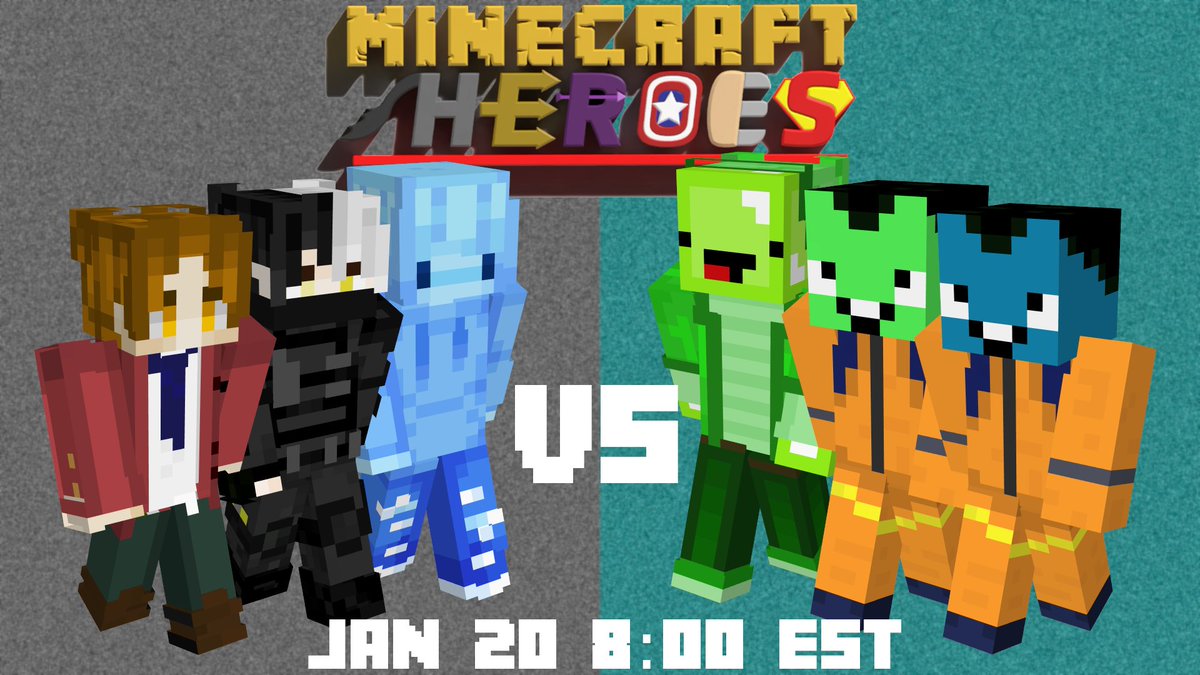 Minecraft Heroes tweet media