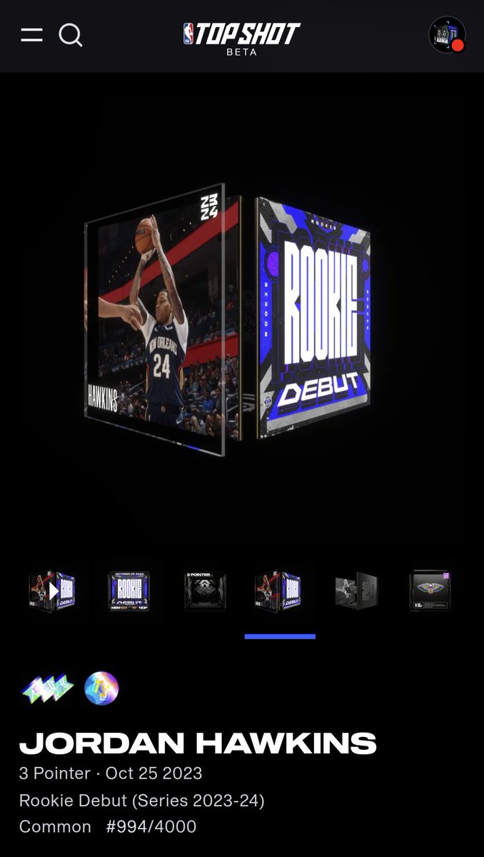 WebThreeNomad's tweet photo. Jordan Hawkins balled out &amp; qualified for the $4K Flash Challenge, so I'm giving away a Jordan Hawkins Rookie Debut!

To enter the giveaway..

1. Follow me &amp; Retweet
2. Comment #NBATopShot below &amp; tag a friend!

Enter by 1/15 at 8PM ET for your chance to win 🏀 https://t.co/Xc7EyuAMtt