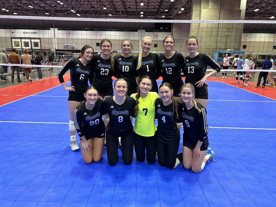 Way to go @dynastyvbc 18 Blue!! 6-0 in all pool play at the MLK tournament, on to Gold bracket tomorrow…4 more wins to the crown!!! @EmilyJones2024 @carly_hain #BTB #BlueOnTwo #MoreIsPossible