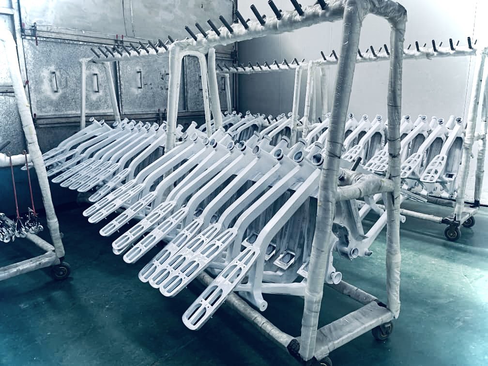 Chgerardino's tweet photo. Here's a quick update on the production of Ristretto 512: The frames are currently being sanded and will soon move on to the painting stage. I'll be in China this Friday, and I hope to bring you even better content and a closer look at our final stage from inside the assembly line.