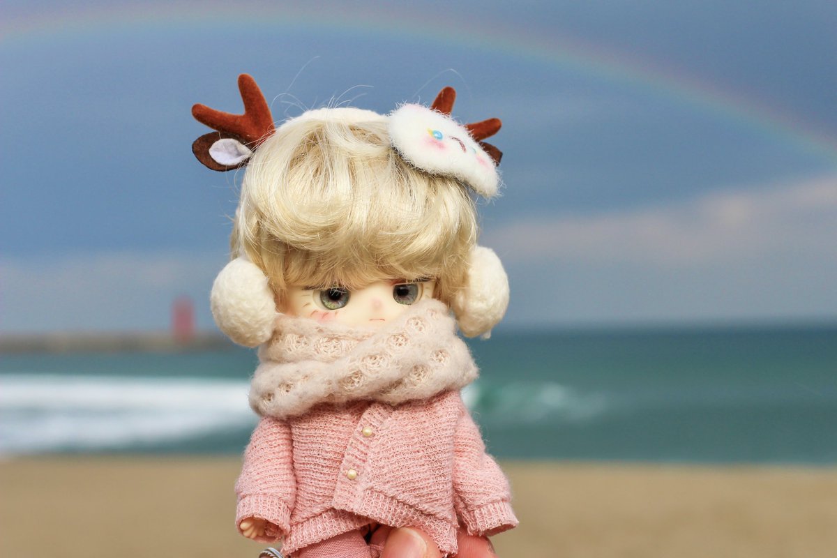 203_CUTE's tweet photo. 🌊🌈 https://t.co/pmw6YzyrmE