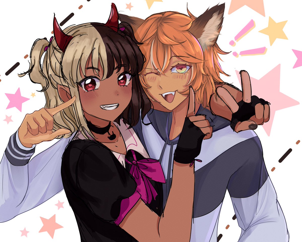 trofidraws's tweet photo. art collab with @hikawaz https://t.co/SMj5CkerzP
