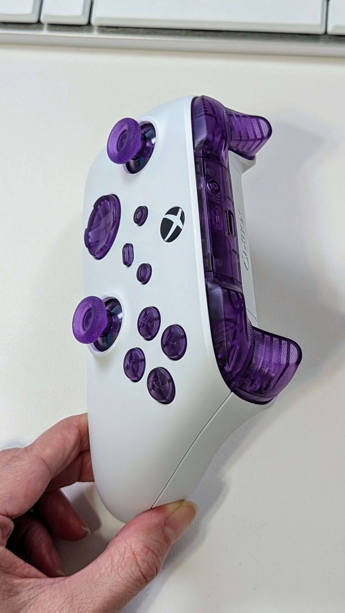 Another controller modded! I'm a sucker for Atomic Purple.