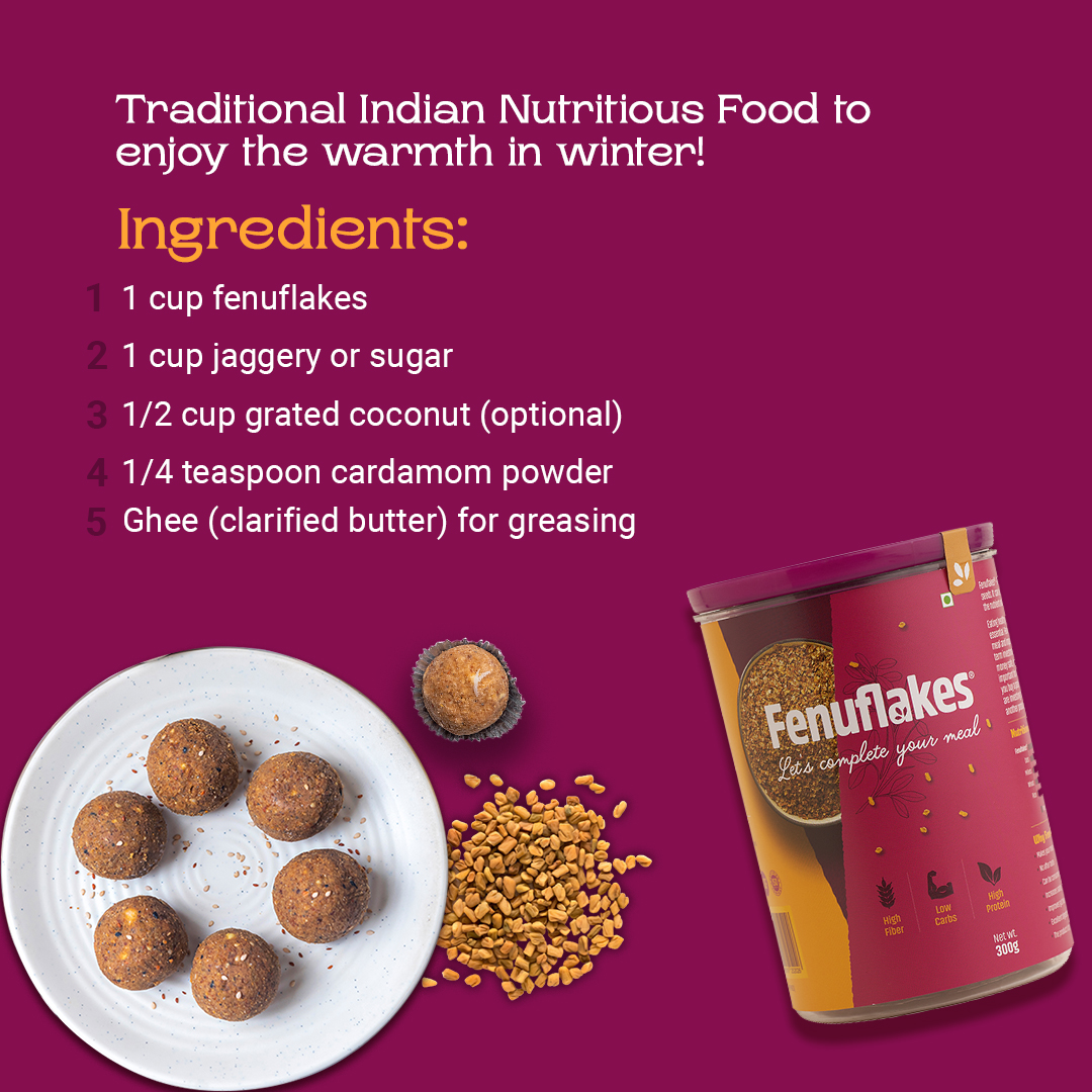fenuflakes's tweet photo. Transforming tradition with a twist! Try our
Methi Laddu recipe with a healthy spin—swap out
methi for nutrient-packed Fenuflakes. Same delightful
taste, upgraded nutrition! 🌿🌰 #HealthyTwist
#FenuflakesRecipes #MethiLaddu https://t.co/F9btqC5REB