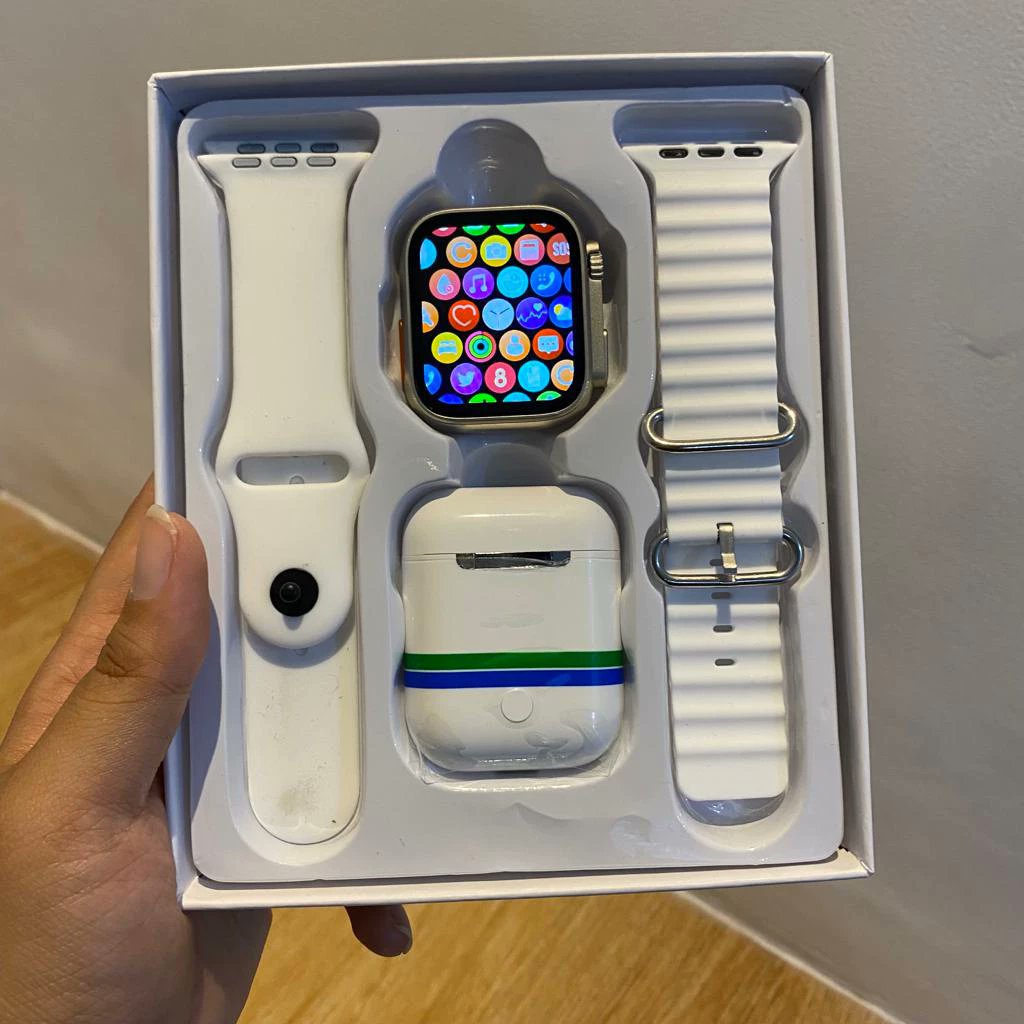 CachaHikma's tweet photo. Terbaru ultra 8 smartwatch free headset dan strap polos ada gratis ongkir nya loh
Cek harga👇
https://t.co/7NjlEtdqHC

#smartwatch #jamtangan #semuaorangfbSSorotan https://t.co/bWtmTc05Yj