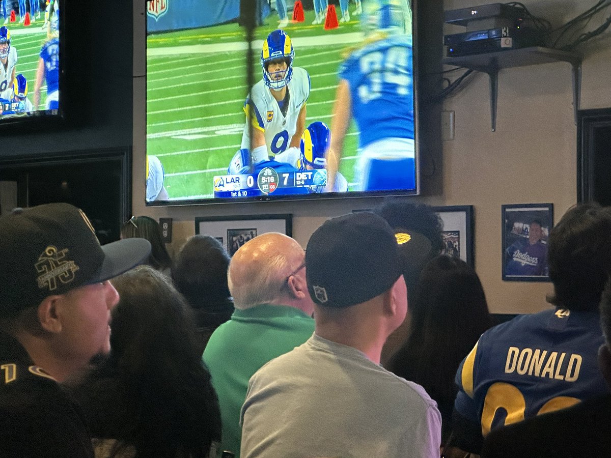 What a tough loss! One Point! 24-23. But Rams fans at this watch party in San Dimas say they’re proud of their team for even making the playoffs!!! Watch tonight on FOX11News at 10!