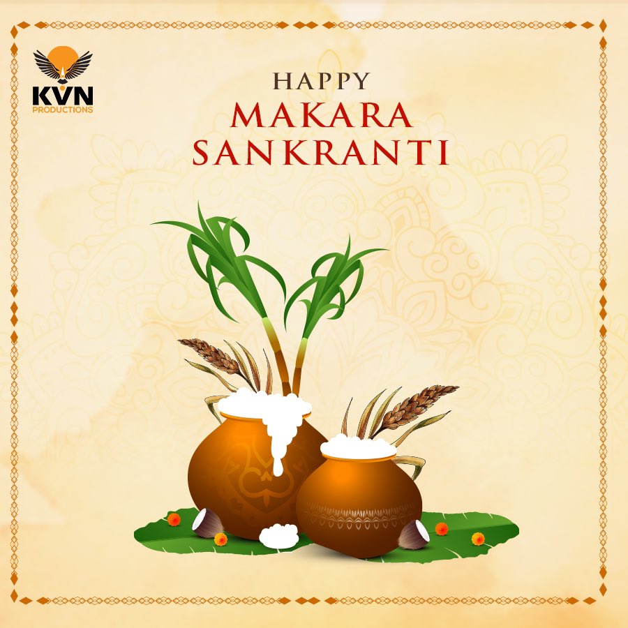 Sending heartfelt wishes for a joyful Makara Sankranthi filled with love and prosperity. ❤️
Wishing you & your family a very #HappySankranti 🌾