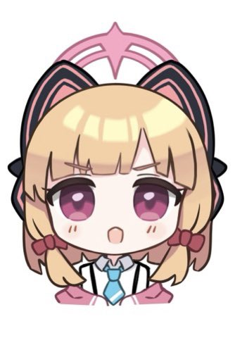 大分間が空いてしまったけど時間が出来たので顔アイコンシリーズの続きを。 まずは少し雑に描いてしまってたゲーム部のモモイからリメイク #ブルアカ #BlueArchive #블루아카이브