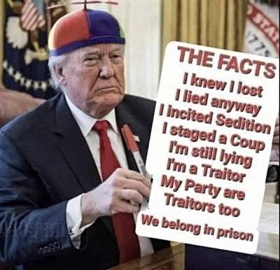 JakeMuscS's tweet photo. These are the REAL facts about Trump &amp; the Republican Cult ! https://t.co/fllYeXS0nK