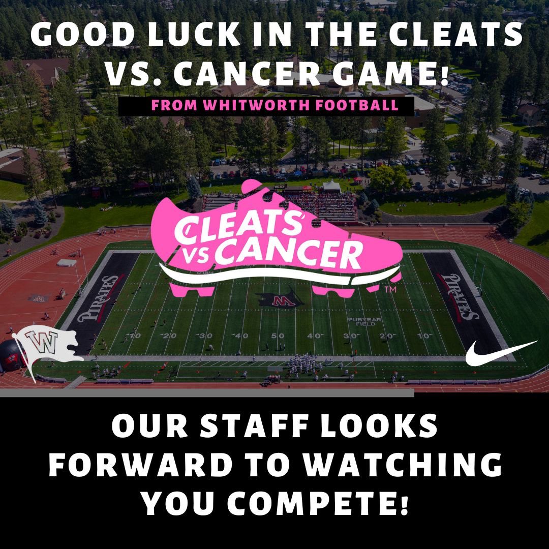 bgo1713's tweet photo. Thank you for the good luck wishes @coachsandberg and the rest of the @WhitworthFB staff. Can’t wait to compete tomorrow at Noon!
@CleatsV https://t.co/U8NW3L5DRv