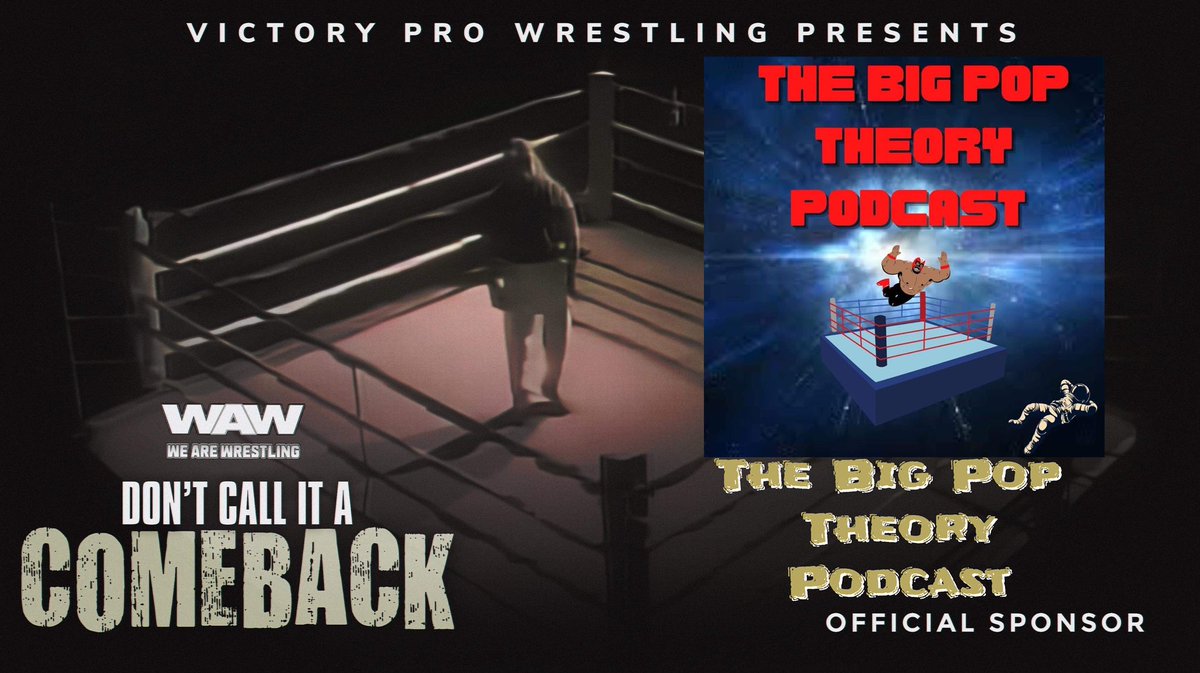 wrestling_we's tweet photo. HUGE thank you to:

@RisingStarPodJK 
@GoforthePinShow 
@TheBigPop_ 
#ComicTube 

for sponsoring our upcoming Feb 2nd return! We are extremely thankful to them for being a part of WAW. 

There are still spots available! DM us now to find out how! We work with ALL budgets! https://t.co/vXUn50rVcM