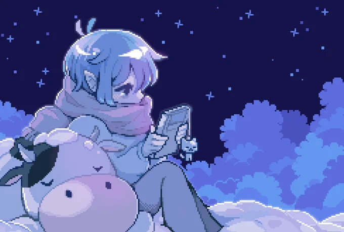 harvest moon cow type evening