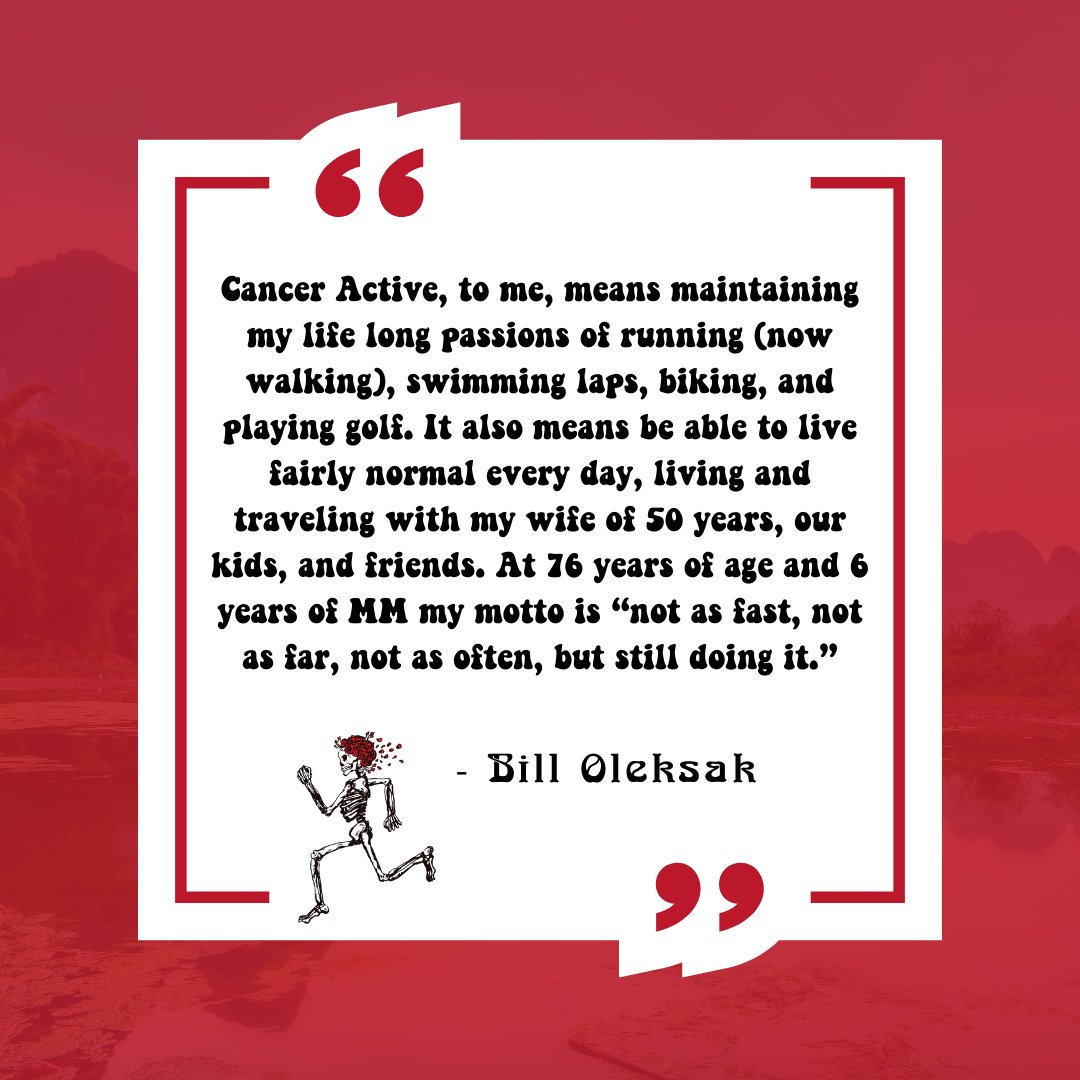 What does being #CancerActive mean to you?

throwing-bones.org

#purpose #movement #movementthatinspires