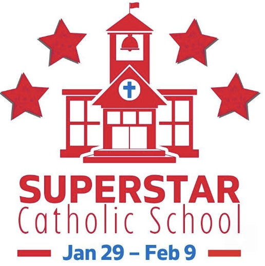 🤩The Superstar Catholic Schools Contest is Right Around the Corner! 🤩
Visit our website starting Jan. 29th to access the Spirit Catholic Radio Superstar Catholic School Contest voting link &amp; follow our social media accts for updates. Voting will last TWO wks Jan. 29-Feb. 9.