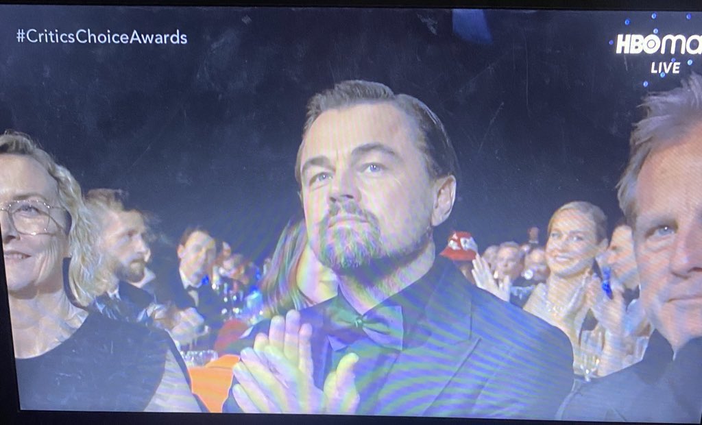 uncleSnapx's tweet photo. Vamos Leo 😍 eres el mejor 🔥🔥❤️ 

#CriticsChoiceAwards
#CriticsTNT https://t.co/yJhLObNXEF