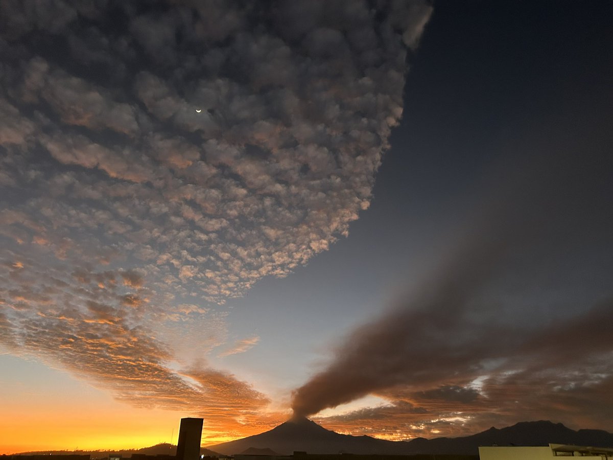 ¿Así se ven las nubes cuando va temblar?